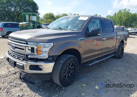 2018 Ford F150 Xlt из США, поврежденный, VIN 1FTEW1EP8JKC63889